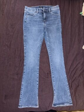 Express Skyscraper Women's Bootcut Jeans - Light Blue